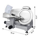 Valley Sportsman 10" Electric Meat Slicer with Sharpener