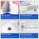 Yisowy Foldable Electric Meat Slicer – 6.7" Blade