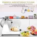 10-Inch Electric Meat Slicer for Home & Commercial