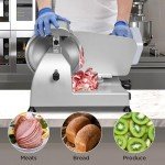 Valley Sportsman 10" Electric Meat Slicer with Sharpener