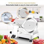 10-Inch Electric Meat Slicer for Home & Commercial