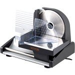 VEVOR 200W Electric Deli Slicer with Adjustable Blade