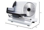 7.5" Electric Meat & Veggie Slicer for Home