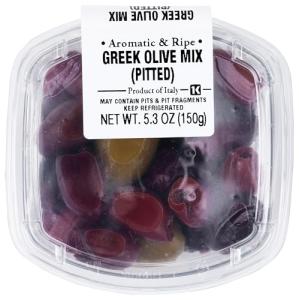 Pitted Greek Olive Mix, 5.3 oz Pack