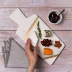 Marble and Brass Charcuterie Board - 15