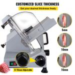 12" Electric Meat Slicer for Deli Foods