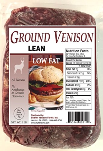 Ground Venison Taco Meat - 10 Pack