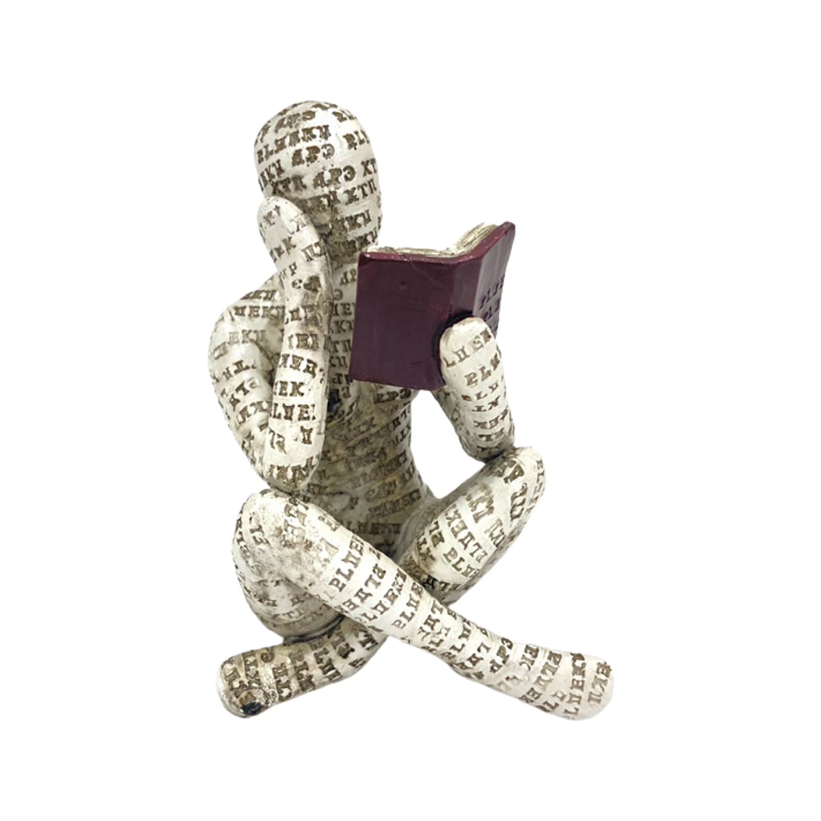 Modern Abstract Women Thinker Statue for Home Decor