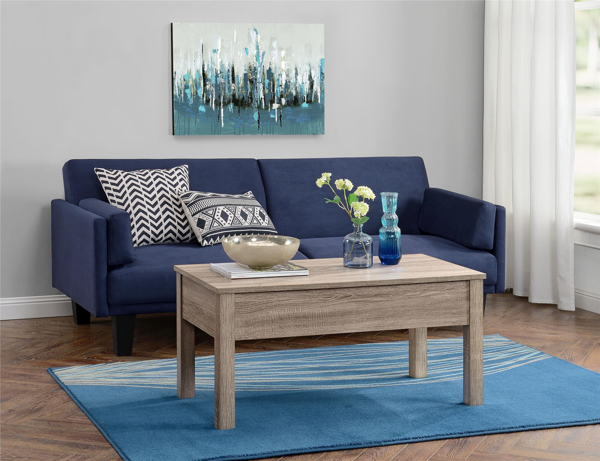 Mainstays Parson's Lift-Top Coffee Table, Sonoma Oak