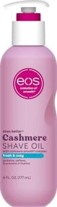 eos Cashmere Shave Oil for Smooth, Irritation-Free Skin