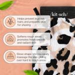 Kitsch Leopard Exfoliating Glove for Smooth Skin