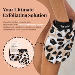 Kitsch Leopard Exfoliating Glove for Smooth Skin
