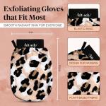 Kitsch Leopard Exfoliating Glove for Smooth Skin