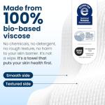 Clean Skin Club XL Biobased Face Towels, 50 Ct