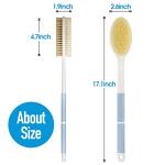Backski Shower Back Scrubber with Long Handle