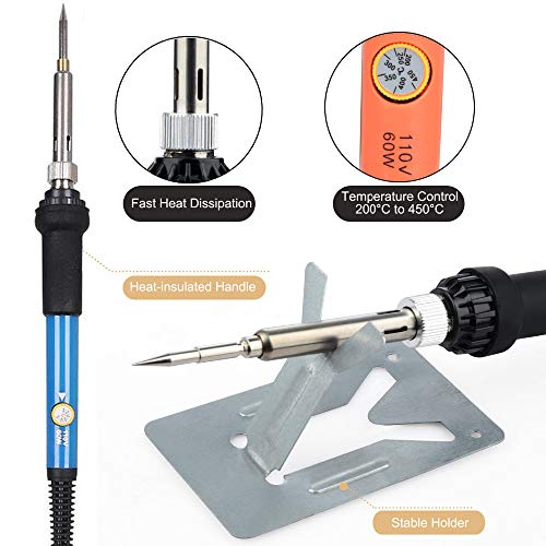 Adjustable Temperature Wood Burning Tool Kit for Adults