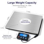 TIPRE Digital Postal Scale - Accurate 440lb Capacity