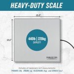 Heavy Duty Digital Scale with Stainless Steel Platform