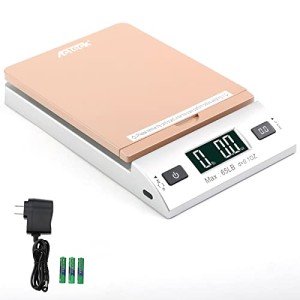 Acteck Digital Postal Scale 65LB, Gold Silver