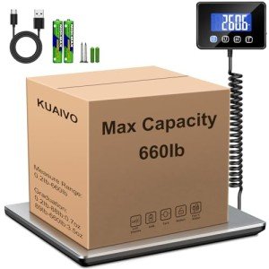 KUAIVO 660lbs Heavy Duty Digital Postal Scale
