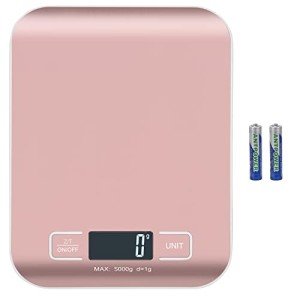 Selegere Portable Digital Scale in Rose Gold
