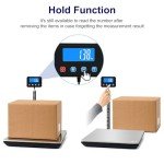 TIPRE Digital Postal Scale - Accurate 440lb Capacity