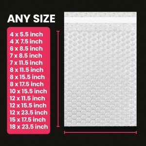 Bubble Wrap Pouches with Self-Seal Cushions