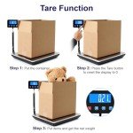 TIPRE Digital Postal Scale - Accurate 440lb Capacity