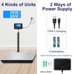 TIPRE Digital Postal Scale - Accurate 440lb Capacity