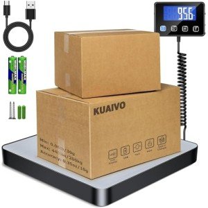 KUAIVO 440 lbs Digital Postal Scale for Packages