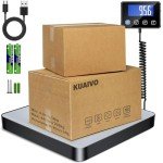KUAIVO 440 lbs Digital Postal Scale for Packages