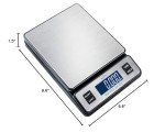 Weighmax Stainless Steel Digital Postal Scale 90 LB