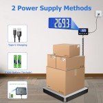 KUAIVO 440 lbs Digital Postal Scale for Packages