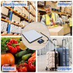 KUAIVO 440 lbs Digital Postal Scale for Packages