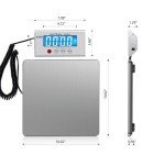Digital Postal Scale 440 lbs - Heavy Duty Steel