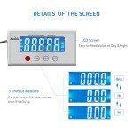 Digital Postal Scale 440 lbs - Heavy Duty Steel