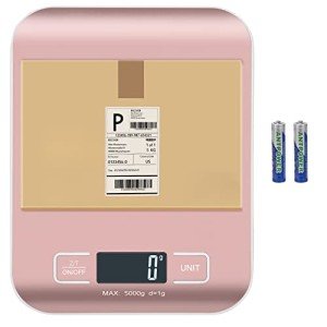 Selegere Pink Digital Postal Scale, 5kg Capacity