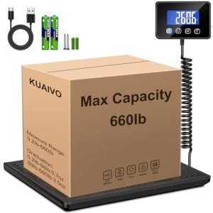 KUAIVO 660lbs Heavy Duty Digital Scale