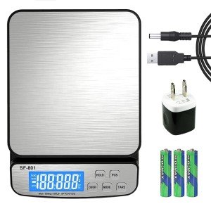 110 LB Digital Postal Scale with AC Adapter