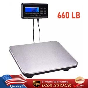 660LB Heavy Duty Digital Platform Scale 300kg