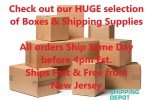 6x4x3 White Corrugated Mailer Boxes - Choose Quantity