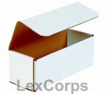 White Corrugated Mailers - Various Sizes Available