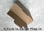 9x6x3 Tapeless Cardboard Packing Boxes – 50 Pack