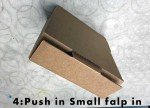 9x6x3 Tapeless Cardboard Packing Boxes – 50 Pack