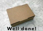 9x6x3 Tapeless Cardboard Packing Boxes – 50 Pack