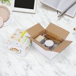 40 Pack Small White Corrugated Shipping Boxes