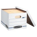 Bankers Box Standard Duty File Storage Boxes - 12 Pack