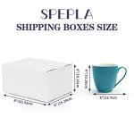 40 Pack Small White Corrugated Shipping Boxes