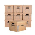 Small Classic Moving Box 10 Pack with Lids