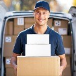 Eupako 10x7x5 Small White Corrugated Boxes - 30 Pack